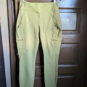 Athleta Headlands Hybrid Cargo II Leggings - Women's SZ 10 - Green/Apse Olive